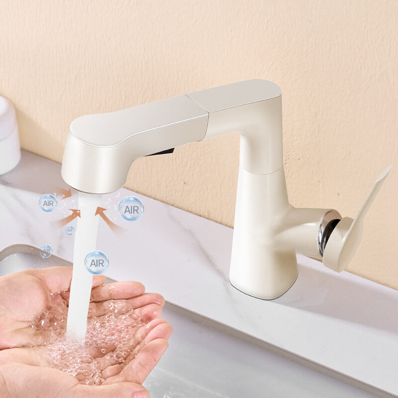 Modernos Grifos Baño Elevable Extraíbles con Ducha para lavabo de Mano Control en 2 Modos