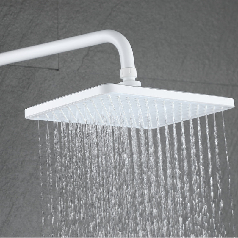 Homelody sobrealimentar sistema de ducha Con Mezclador Cascada modo multi ducha adecuado para baños modernos, Luz Ambiental