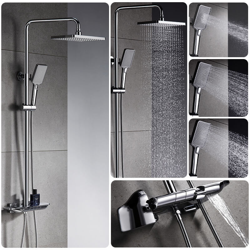 Homelody Interruptores múltiples sistema de ducha Con Mezclador Cascada modo multi ducha adecuado para baños modernos