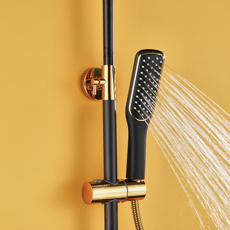 Homelody 3 tipos sistema de ducha Con Mezclador Cascada modo multi ducha adecuado para baños modernos Con Bandeja de Almacenamiento