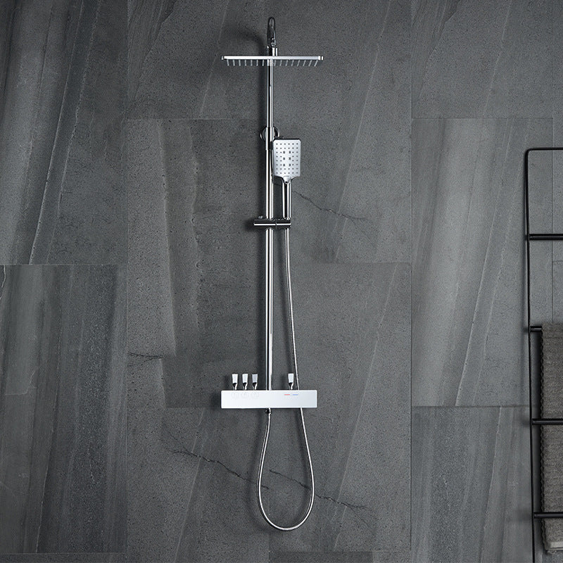 Homelody Diseño de Palanca sistema de ducha Con Mezclador Cascada modo multi ducha adecuado para baños modernos