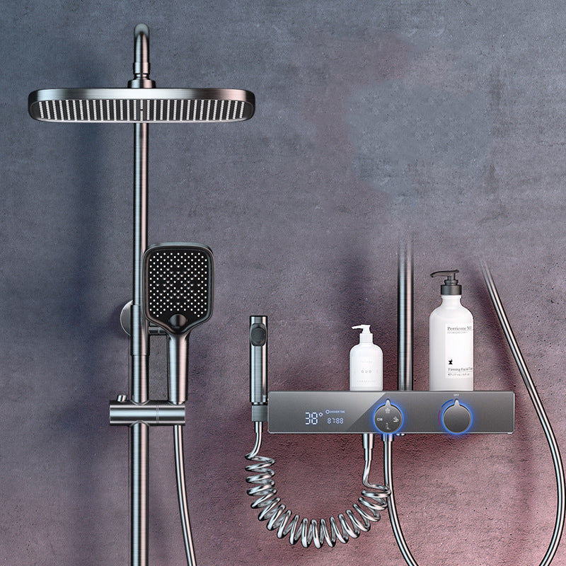 Homelody Interruptores múltiples con 4 tipos sistema de ducha Con Mezclador Cascada modo multi ducha