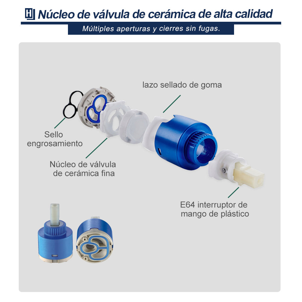  Grifo Extensible Lavabo Baño 