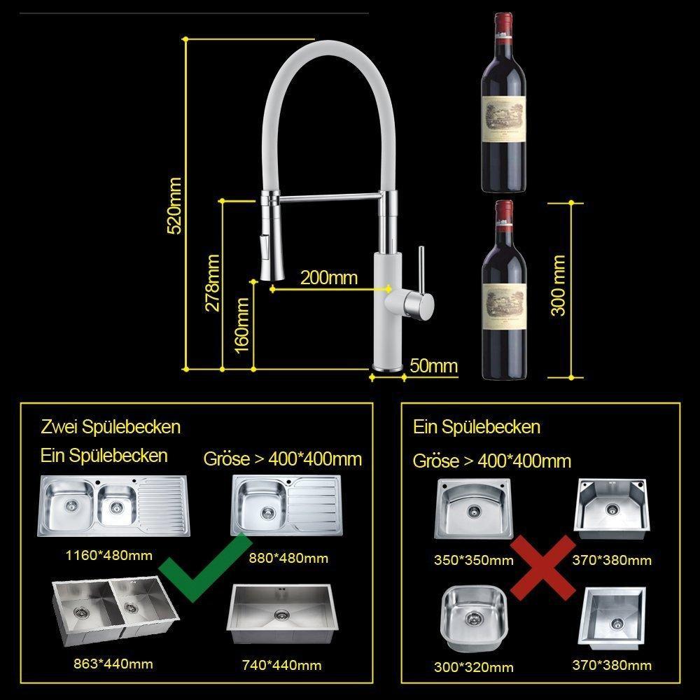 grifos de cocina extensibles