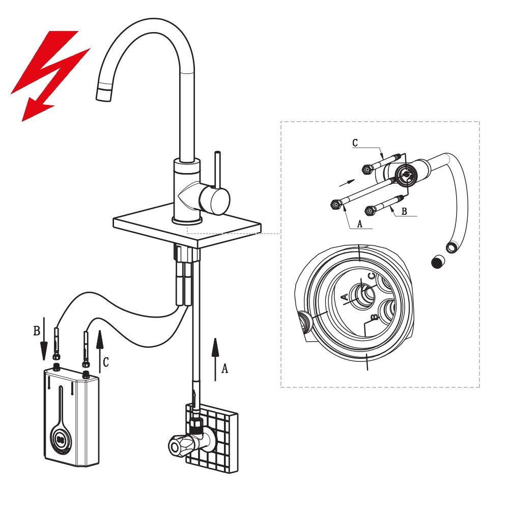grifo ducha cocina