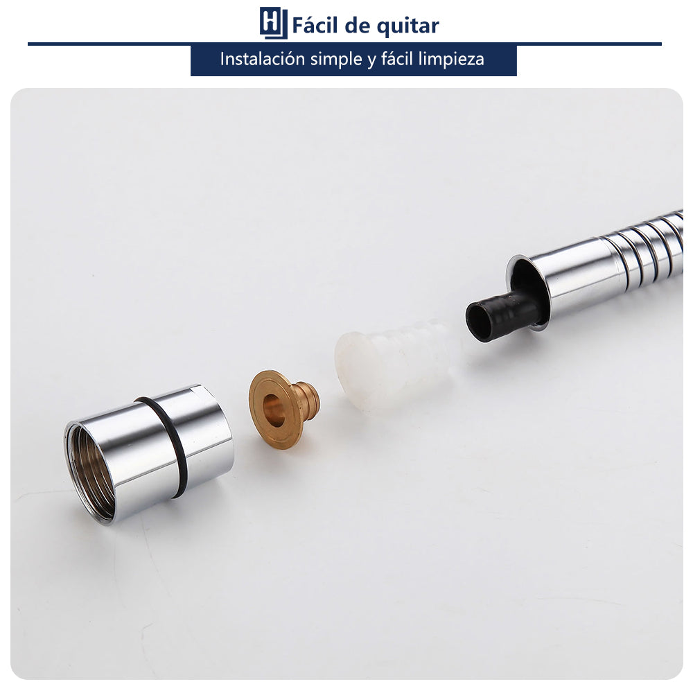 flexo de ducha de acero inoxidable