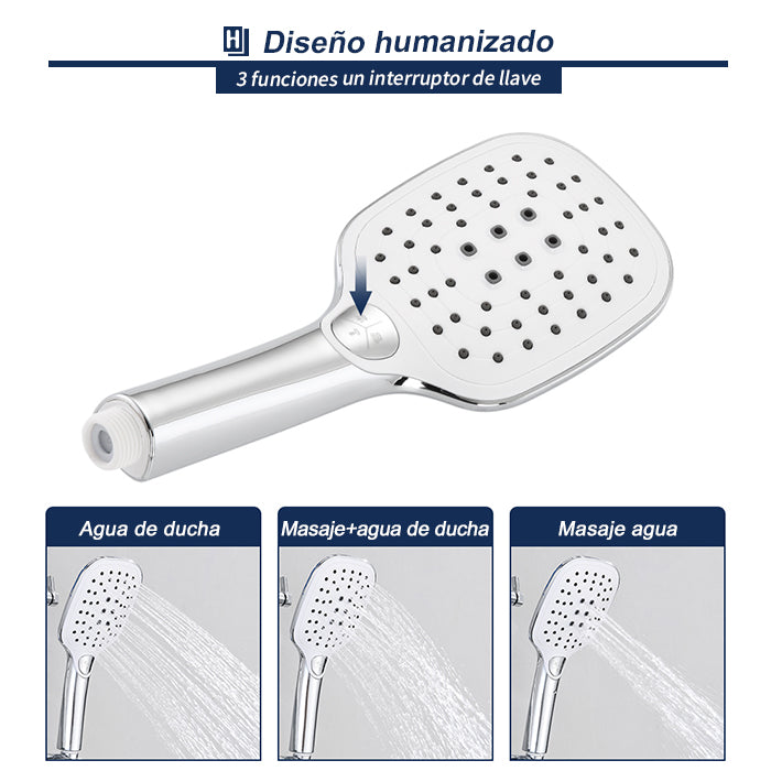 columna de ducha temostática