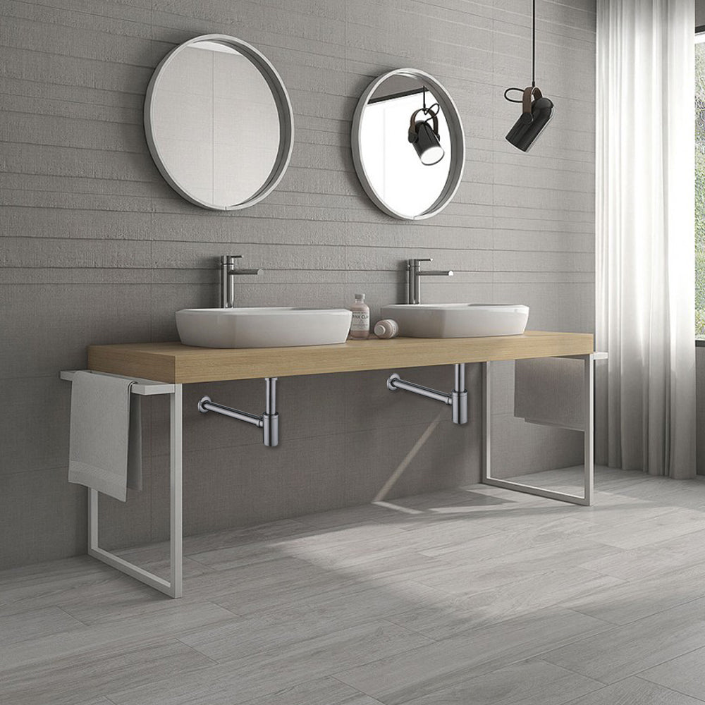sifón de lavabo baño