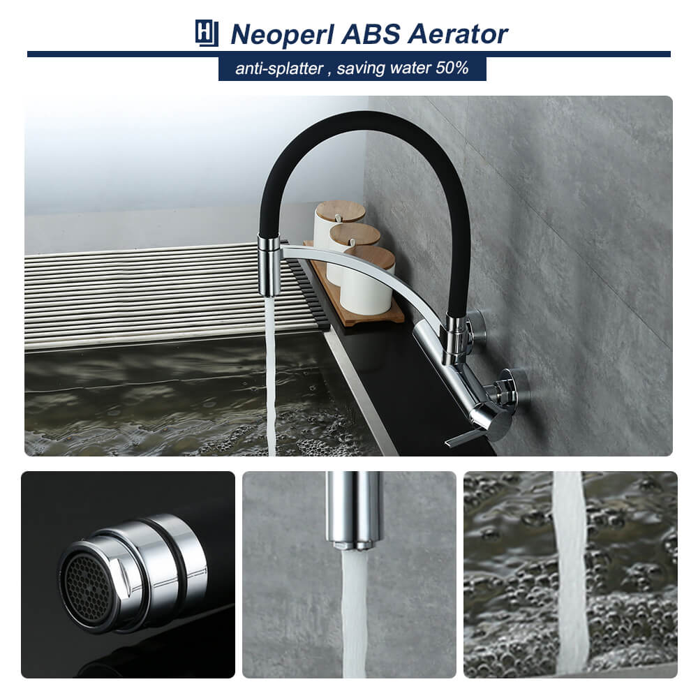 grifo de cocina de pared